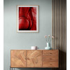 Insolence dressed in red. Modern erotic red painting New Media and Mixed Media, signed and numbered canvas print